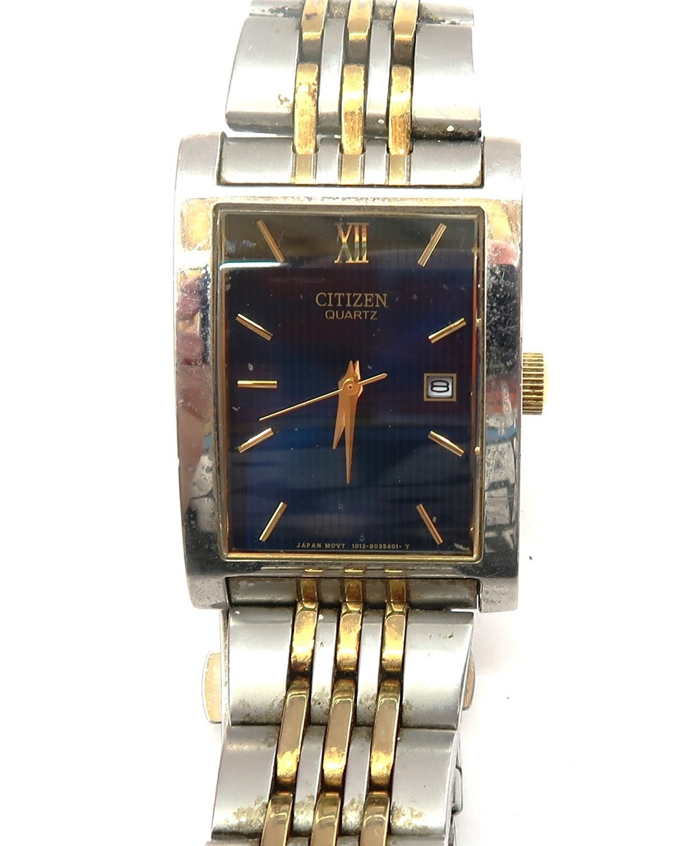 Citizen Quartz Women's Dive Bezel Watch Date Stainless 1012