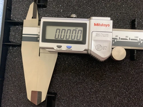 Mitutoyo 500-754-10 Digital Calipers Coolant Proof 12 Inch