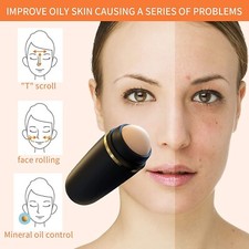 Face Oil Absorbing Roller Volcanic Stone Summer Blemish Remove Ball