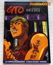 GTO Great Teacher Onizuka Complete TV Series Anime  Episodes 1-43 DVD English