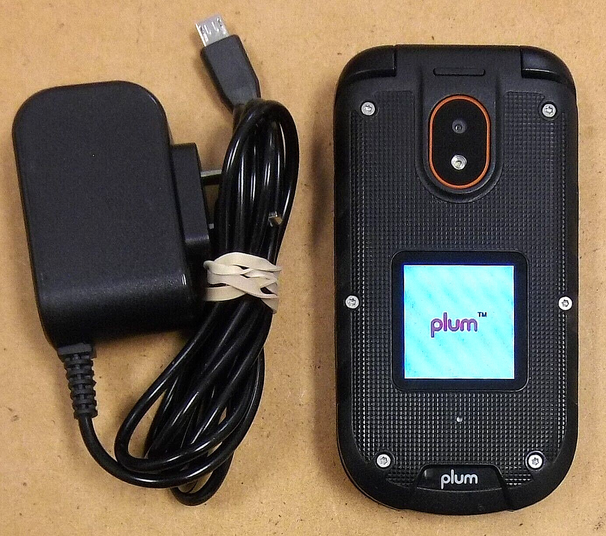 Plum Ram 8 E800 - Black & Orange ( Unlocked ) International Dual