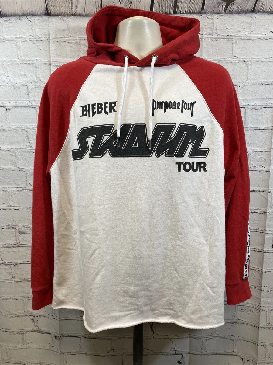 Bieber stadium shop tour hoodie h&m
