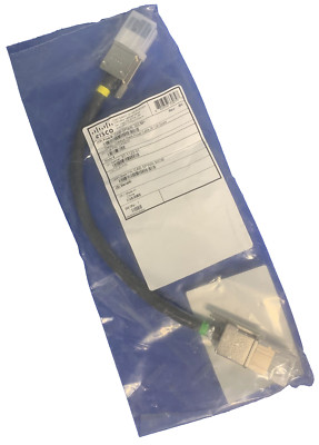 Lot of 2 Open Box Cisco Catalyst Power Stacking Cable CAB-SPWR-30CM,  37-1122-01