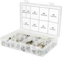 Ks Tools Sortiment Stufenlose 1-Ohr-Schlauchschellen, Ø 5,8-21Mm, 170-Tlg