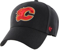 Forty Seven 47 Brand Calgary Flames Mvp Curved Velcroback Cap Limited Edition