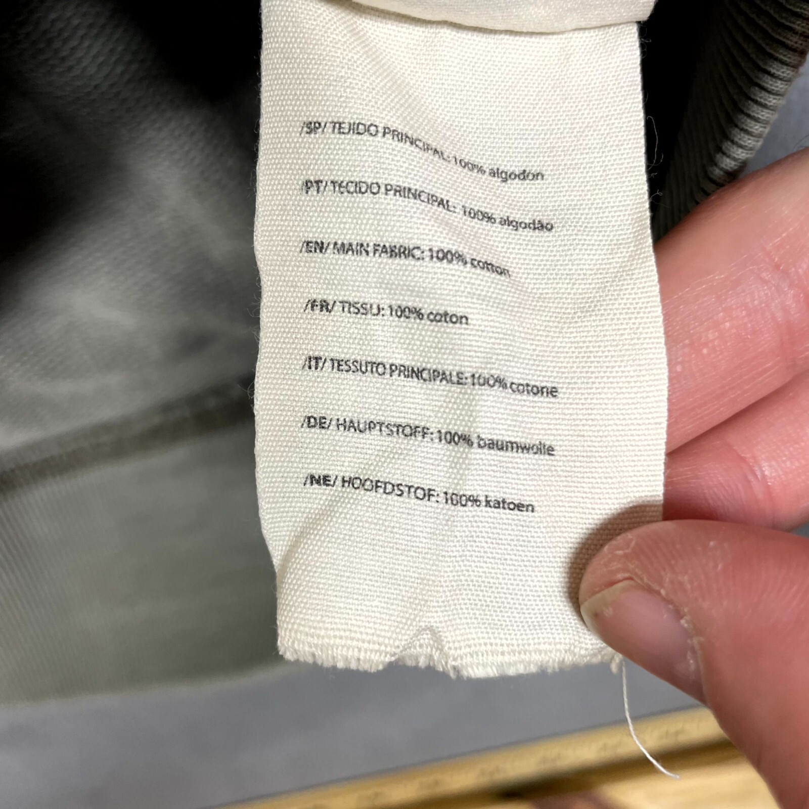 Fila Felpa Oversize con Cappuccio Uomo Piccola Grigio 100% Cotone Logo Pullover Manica Lunga