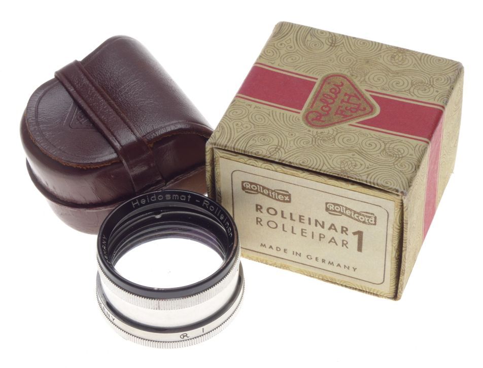 Rolleiflex Rolleinar I 1 Rolleipar close focus TLR lens attachment