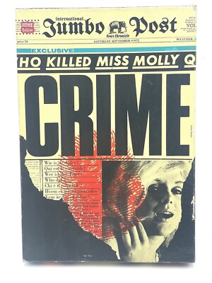 1972# Board Game CRIME Investigator Game JUMBO New In Box Rare # AN