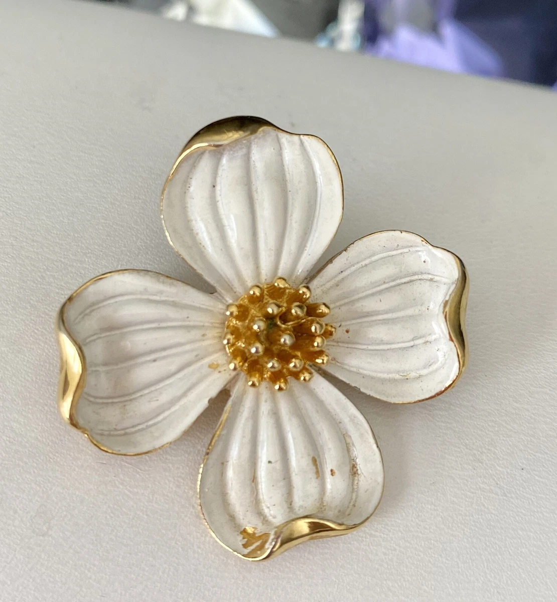 Dogwood brooch clearance