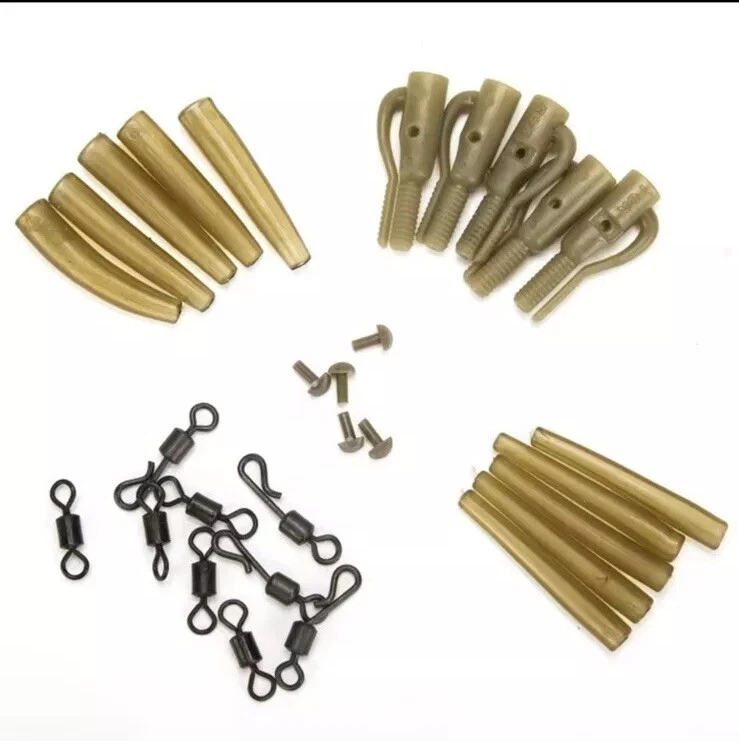 Carp Lead Clip Kit System Fishing Weed Green - Image 3 of 4