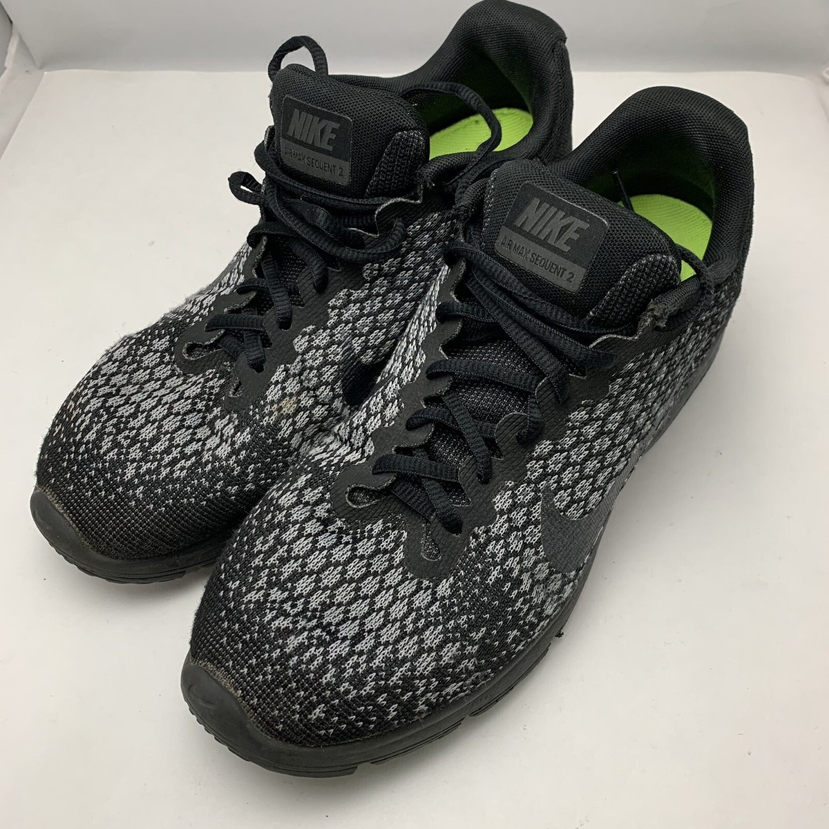 nike sequent 2 black