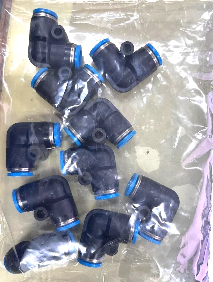Bag of 10 FESTO QSL-8 153072 Push-in L-connector Pneumatic Elbow 8 mm tube - Image 2 of 3