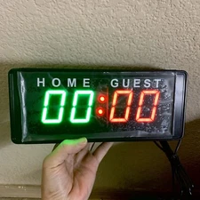 Samshow LED Electronic Scoreboard Digital Score Keeper W/Remote NEW OPEN BOX