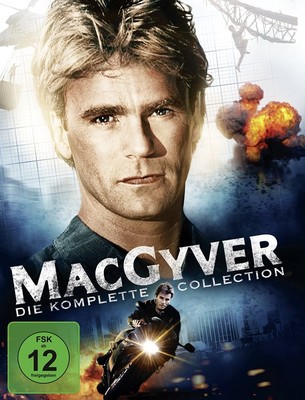 RICHARD DEAN/ELCAR,DANA ANDERSON - MACGYVER-DIE KOMPLETTE SERIE  38 DVD NEU 