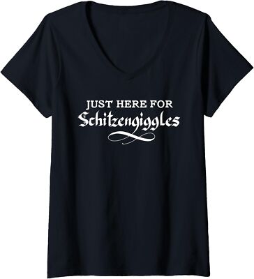 Here for Schitzengiggles Oktoberfest Group Bachelor Ladies' O-Neck Tshirt