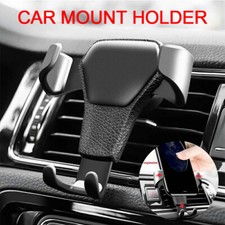 Universal Mobile Car Phone Holder Air Vent Gravity Design Mount Cradle Stand
