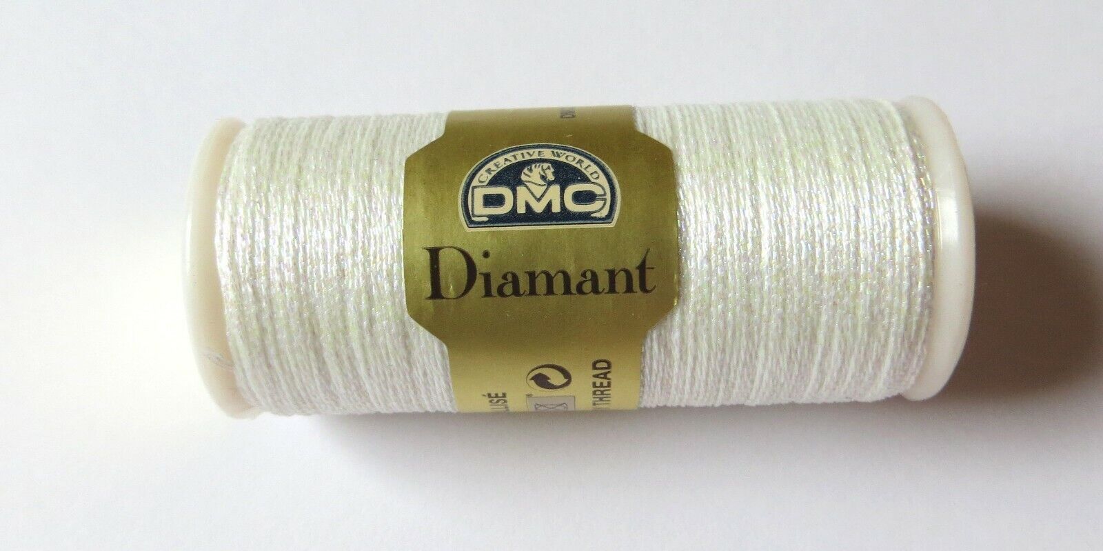 DMC D3852 Diamant Metallic Dark Gold Single Strand Embroidery Thread, DMC  #380-D3852