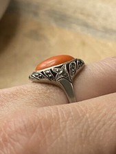 Ancienne Bague Argent Massif