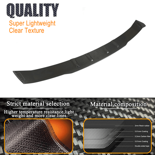 Carbon Heckdiffusor Diffusor Heckansatz für Mercedes GLC C253 GLC43 2020-21 - Picture 6 of 10