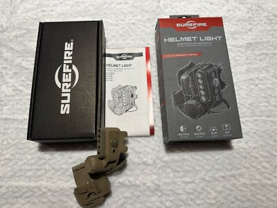 SUREFIRE HL1-D-TN HELMET LIGHT Multi-Use High-Performance SUREFIRE HL1-D-TN HELMET LIGHT Multi-Use High-Performance