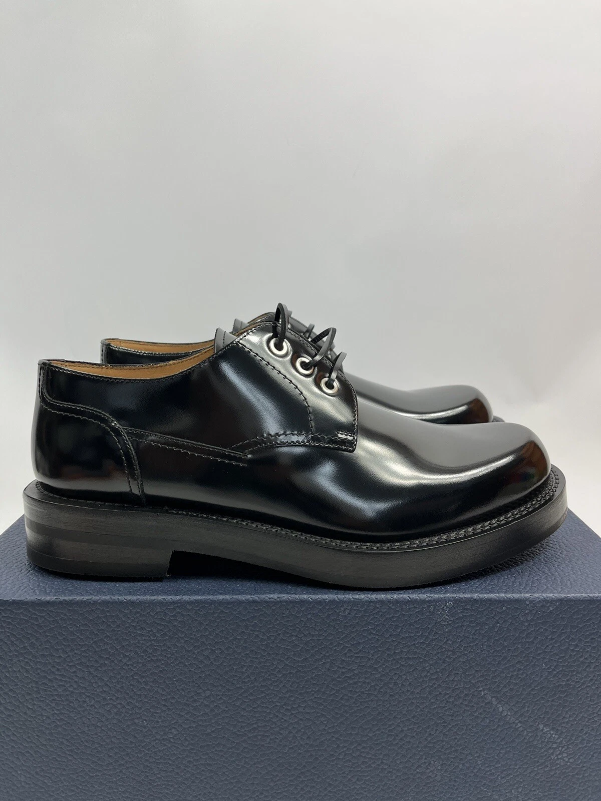 Chaussures derby cuir de veau Dior Carlo pointure : 42,5   UK8,5   US9,5