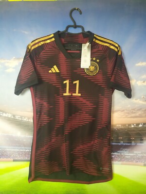 Germany Team Jersey Away football shirt 2022 Adidas Mens Size S