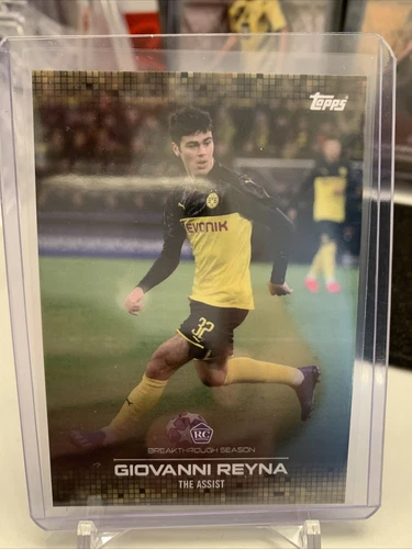 GIOVANNI GIO REYNA BREAKTHROUGH 2020 TOPPS BVB SET ROOKIE CARD RC ASSIST /1420