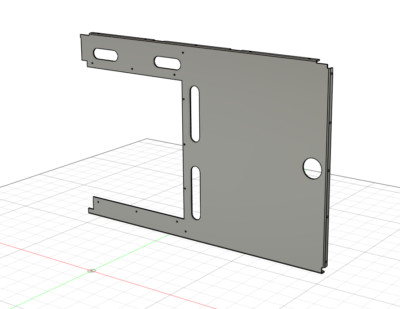 Caselabs SMA8 Chassis Divider (Uncoated) - Made to order
