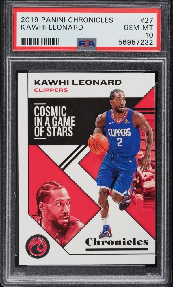 2019 Panini Chronicles Kawhi Leonard #27 PSA 10 GEM MINT