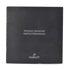 Hublot Aerofusion Moonphase Booklet Manual