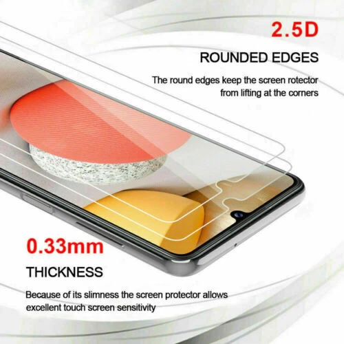 For Samsung Galaxy A10E A20E A40 A01 F018 Tempered Glass Screen Protector - Image 3 of 4