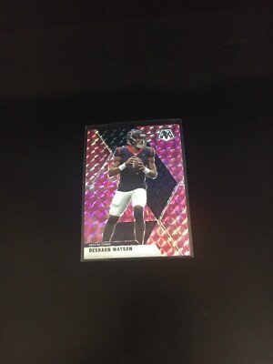 2020 Panini Mosaic Deshaun Watson Pink Prizm Texans #85