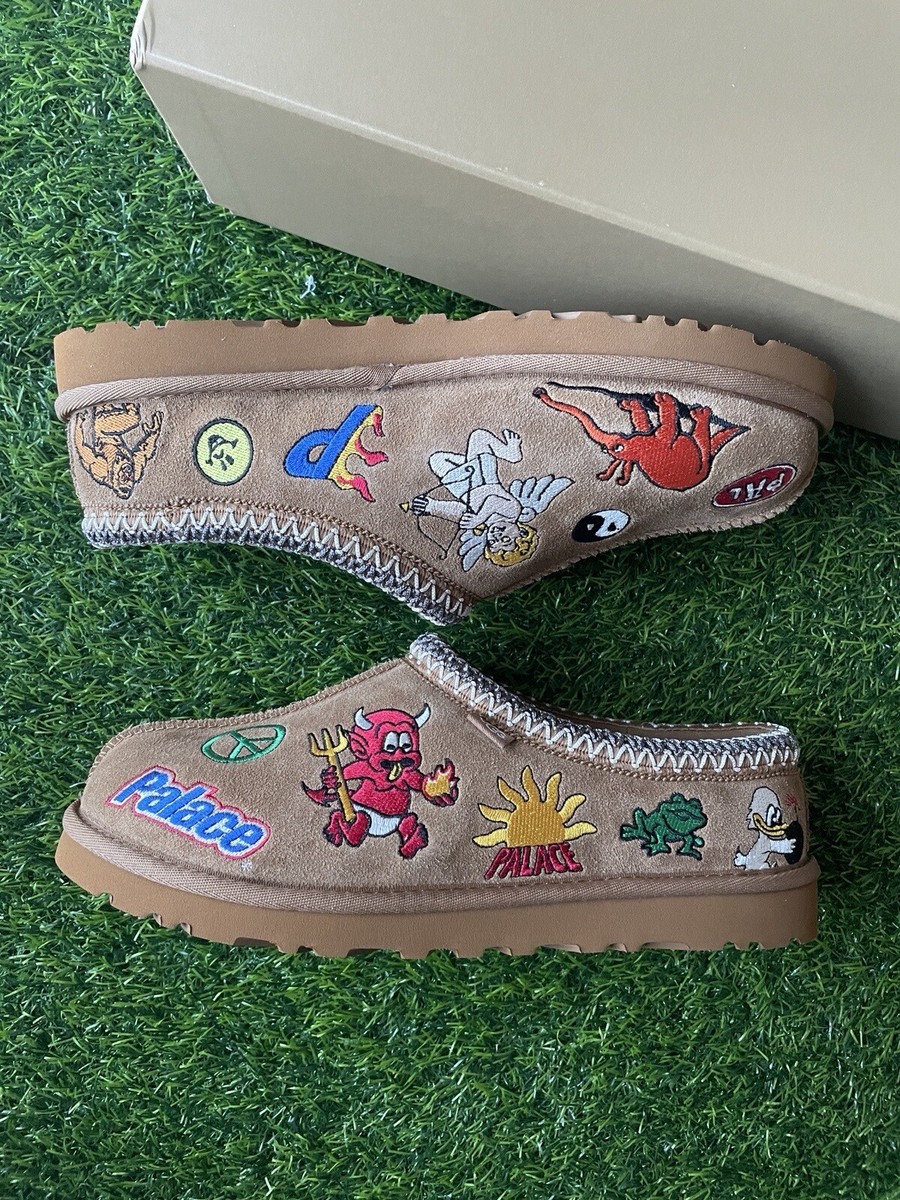 UGG x Palace Tasman Slipper Chestnut 41 EU UK US