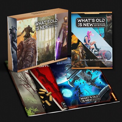+ EN Publishing + What's Old Is New RPG - WOIN RPG - Starter Box
