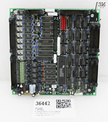 TOKYO ELECTRON 36442 PCB Gas I/F BD 808-621510-1 Mit 881-621473-1 881-621510-9