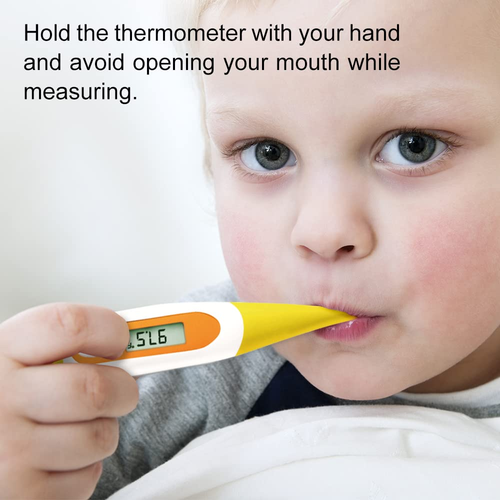 Digital Oral Thermometer for Fever Adults: Rectal, Underarm & Mouth, Accurate & - Picture 7 of 12
