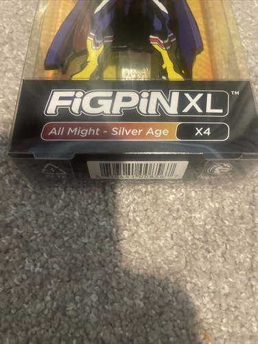 FiGPiN XL My Hero Academia 6" Todo Poder Edad de Plata X4 - Totalmente Nuevo 9G - Imagen 2 de 9