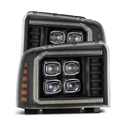 For 05-07 Ford Super Duty/Excursion NOVA-Series LED Projector Headlights Black