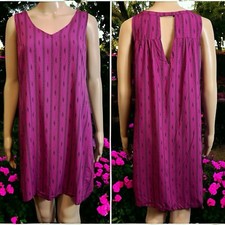 Old Navy Southwestern Bohemian Plum Shift Dress Women’s Size M