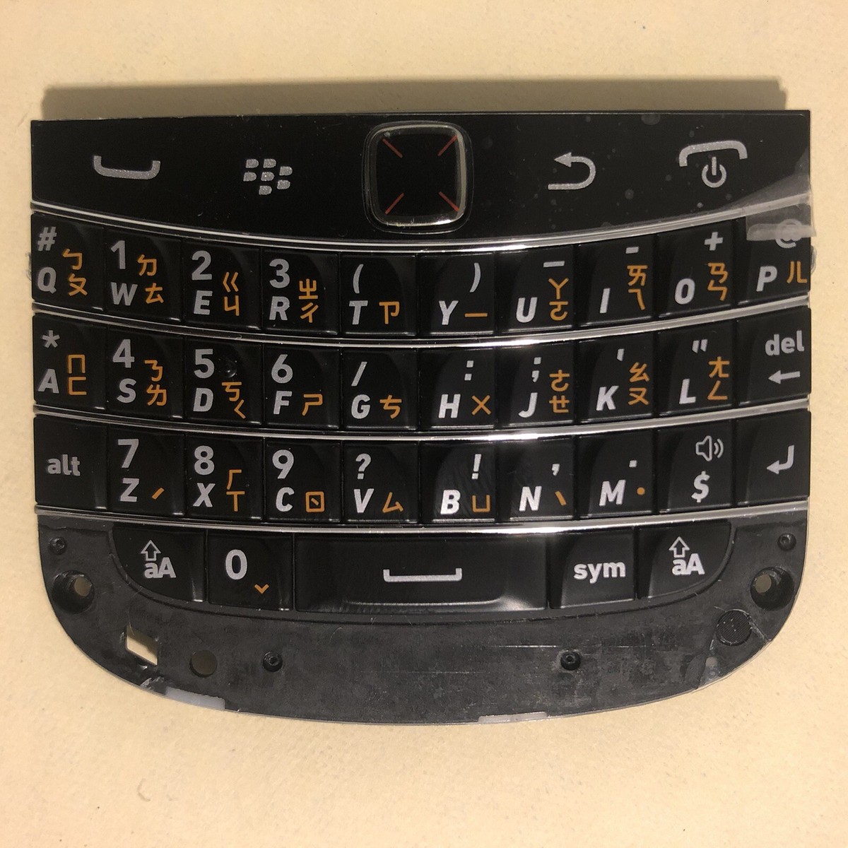 New OEM BlackBerry Bold 9900 keyboard keypad - Qwerty English