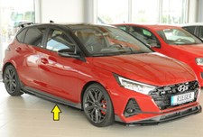 Rieger CUP Seitenschweller SET SCHWARZ fürHyundai i20N BC3 Schweller Skirts ABS