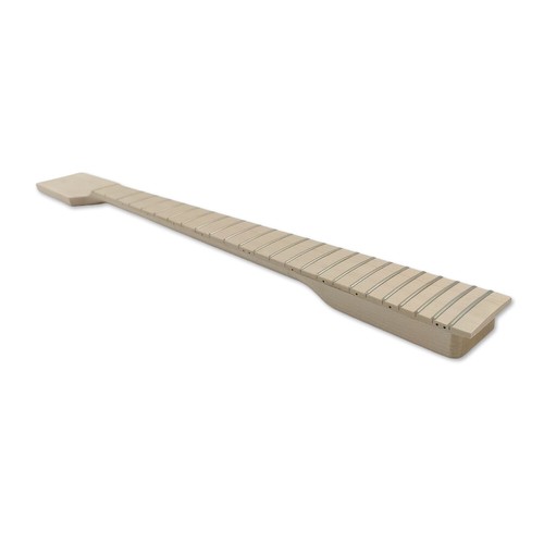 24 Fret 30inch Baritone Guitar Neck Paddle Head No Inlay Maple Fretboard - Picture 4 of 5
