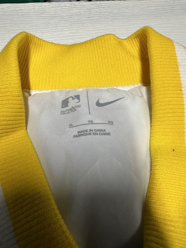 NWT Mens Nike Baseball Dugout Jacket Brewers City Connect Insulated Brew Crew XL - Picture 7 of 8