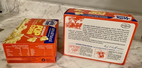Vintage Jolly Time Pop Corn 1993 NOS - Picture 3 of 5