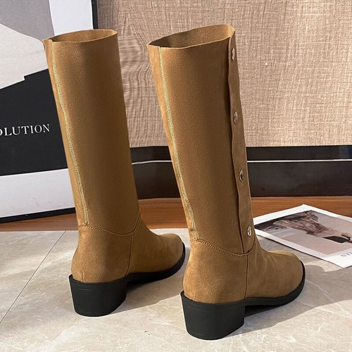 Women's Boots Tall Fashion Winter Shoes Boots Knee High Riding Boots Outdoor - Bild 11 von 14