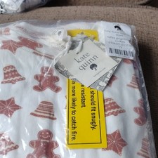Kate Quinn Long Sleeve Loungewear Set Size 8. Brown Bears. New With Tags Org PKg