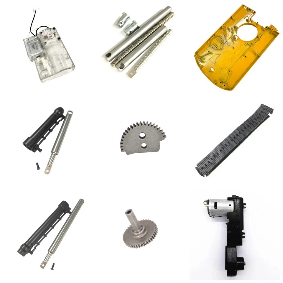 HUINA 1580 Original Chassis Push Rod Rotary Driver Excavator RC Upgrade Parts - Image 2 of 4