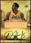 2012-13 Panini Gold Standard #239 Darius Morris Rookie Patch Auto E1