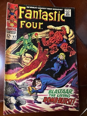 Fantastic Four #63 (Marvel Comics June 1967)