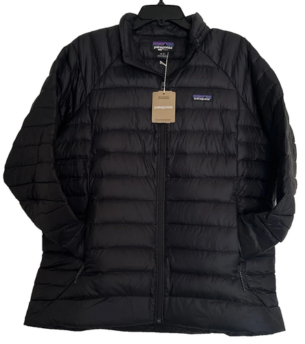 NEW Patagonia Women's Down Sweater Puffer Jacket #84684 Color Black Size X-Small - Picture 1 of 2
